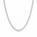 Diamond-Cut Curb Chain