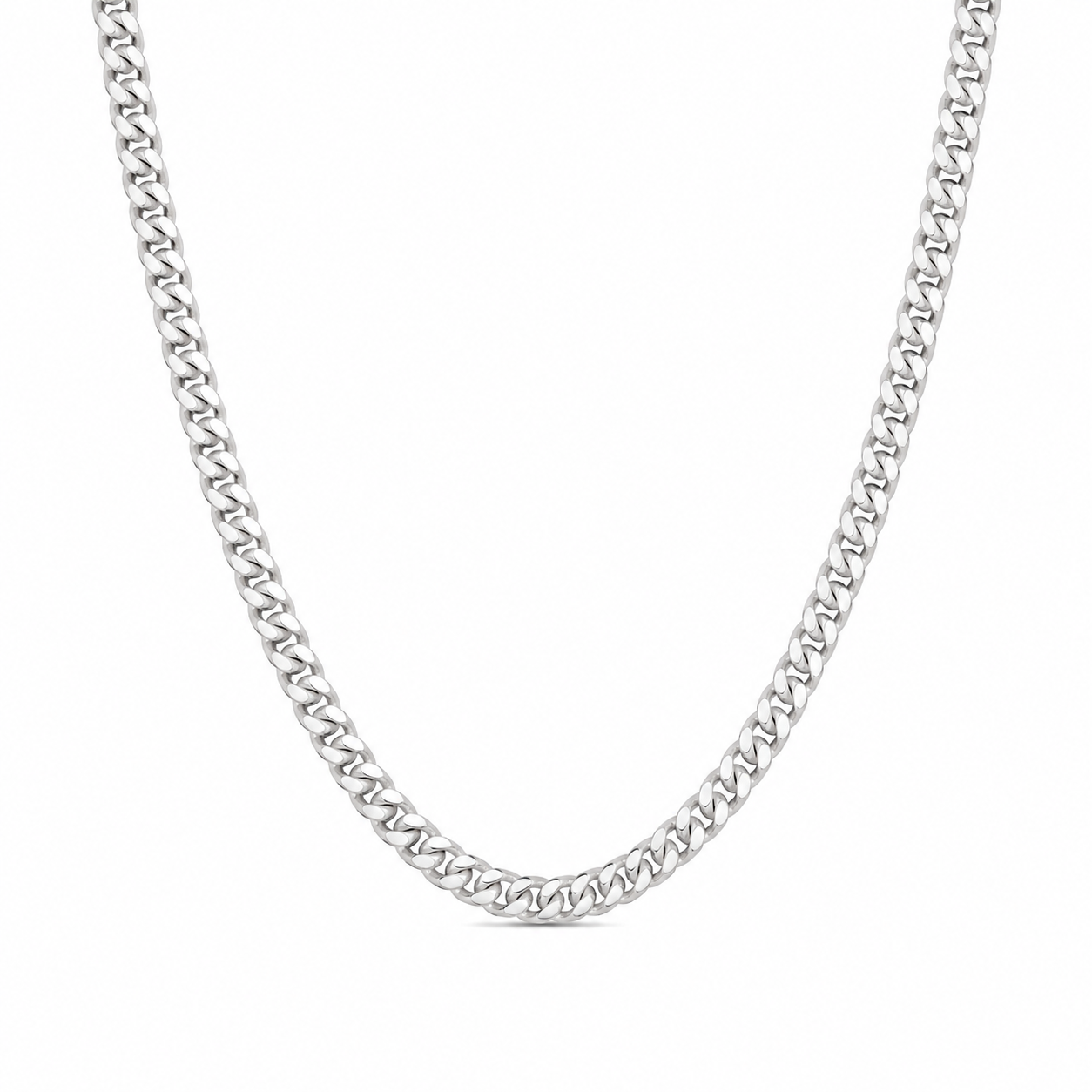 Diamond-Cut Curb Chain